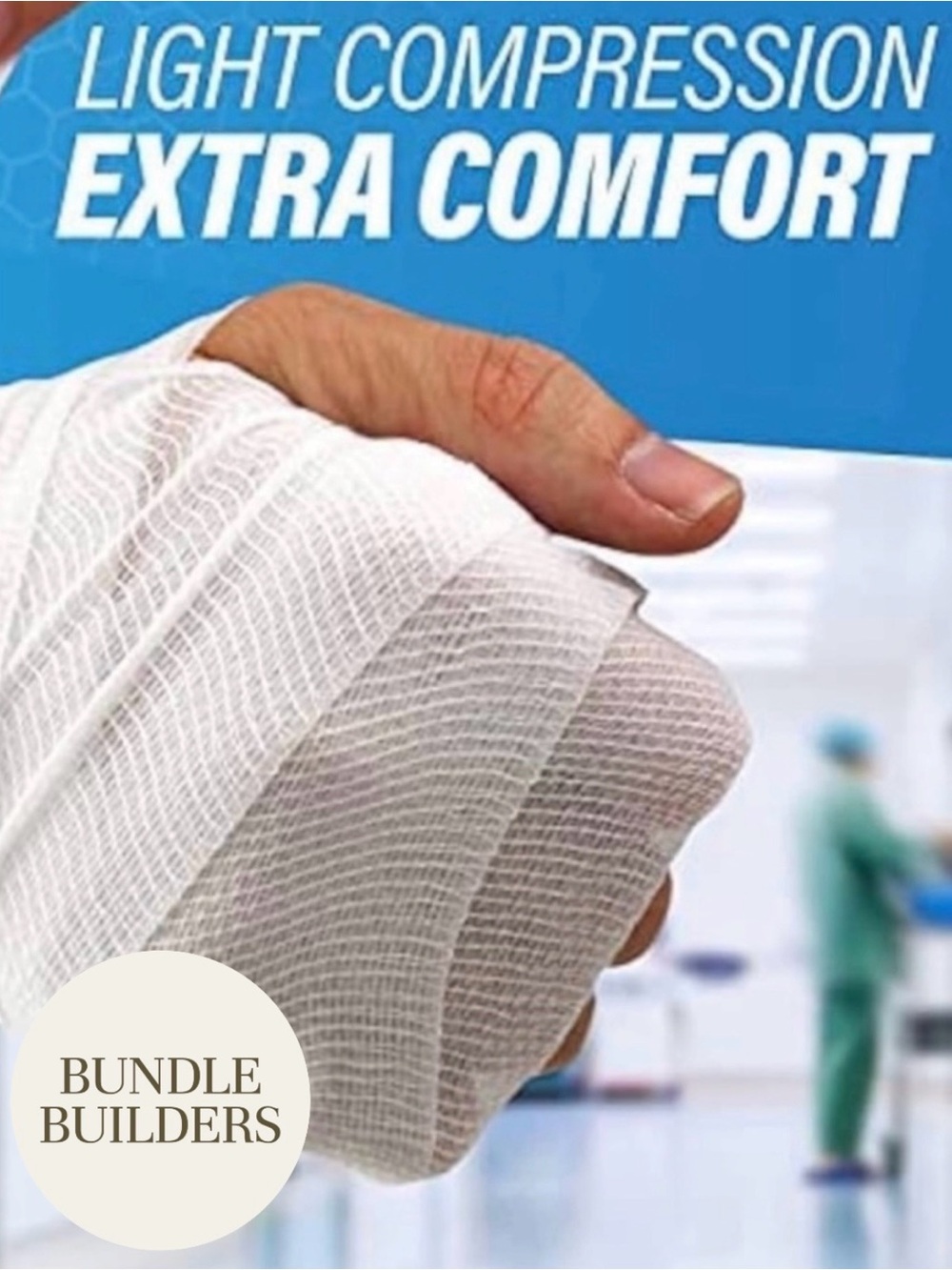 $3 Add-On | Hospital Grade Cotton Stretch Bandage-4 Pack